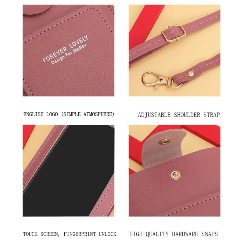 Women's Touch Screen Crossbody Shoulder Bag
