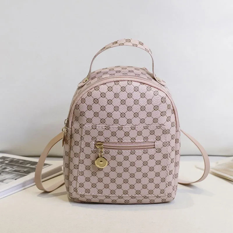 Women's Mini Backpack Small Student School Bags Adjustable Strap