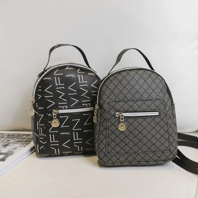 Women's Mini Backpack Small Student School Bags Adjustable Strap