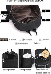 Women's Mini Backpack Purse Girls Shoulder Bags Lightweight Waterproof Casual Da