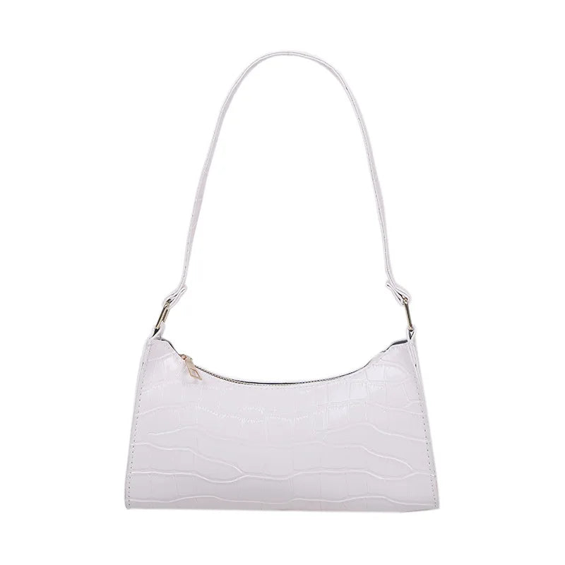Women's Mini Handbags Vintage Underarm Bag Casual Ladies Small Purses PU Le