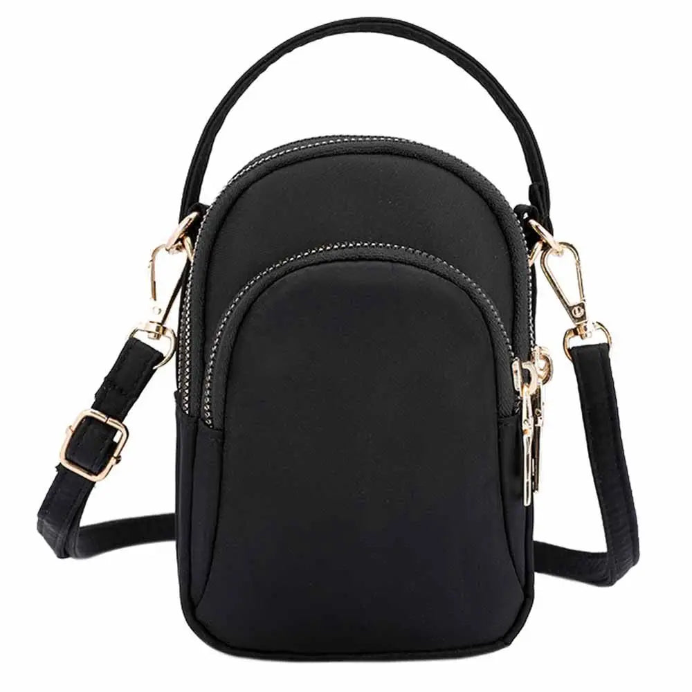 Vintage Lightweight Nylon Mini Shoulder Bag Waterproof Crossbody Purse