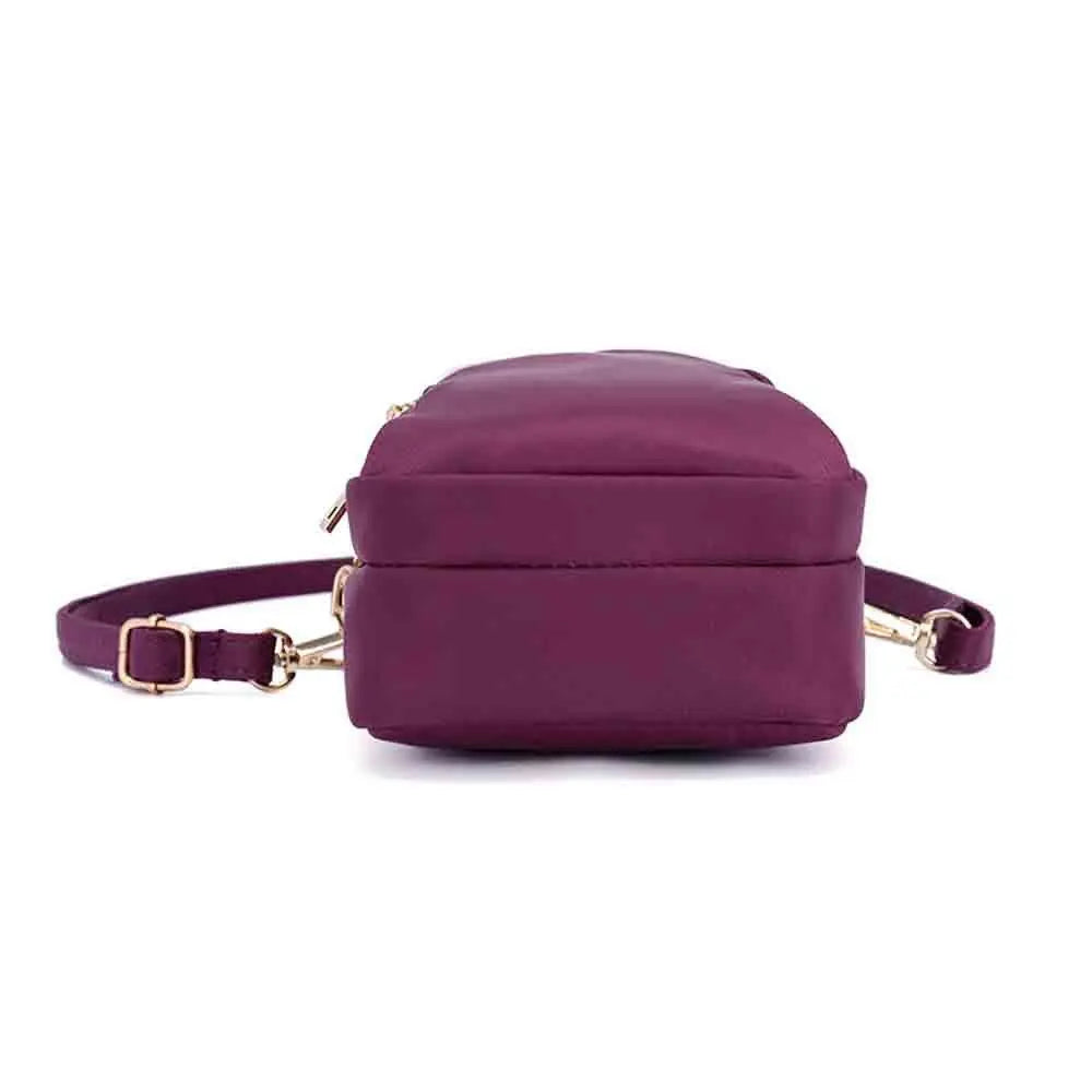 Vintage Lightweight Nylon Mini Shoulder Bag Waterproof Crossbody Purse