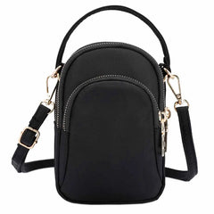 Vintage Lightweight Nylon Mini Shoulder Bag Waterproof Crossbody Purse