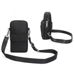 Women's Mini Shoulder Bag Handbag Messenger Vintage Lightweight Nylon Purse