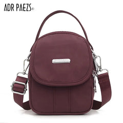 Women's Mini Shoulder Bag Handbag Lightweight Nylon Purse