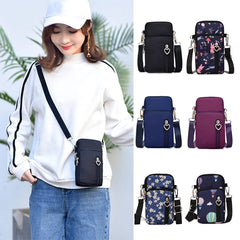 Women's Mini Shoulder Bag Waterproof Handbag Wrist Pouch Wallet