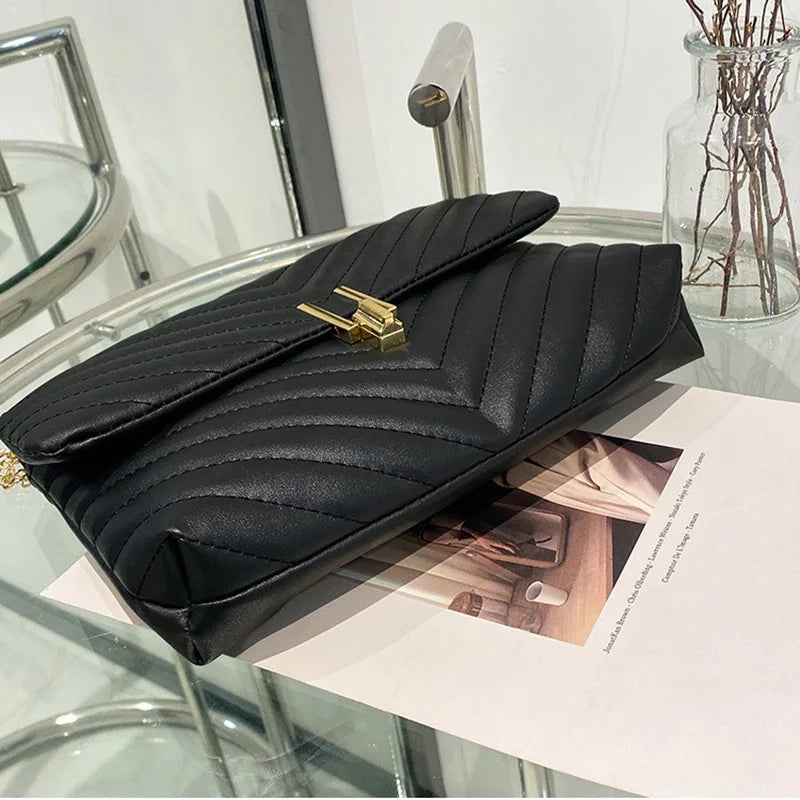 Women's Mini Shoulder Bag Embroidery Camera Ladies Messenger Chain Bag