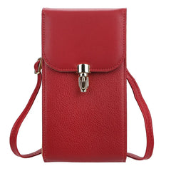 Women's Mobile Phone Bag Wallet Solid Versatile Zipper Messenger Bag