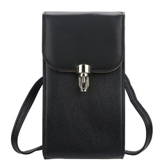 Women's Mobile Phone Bag Wallet Solid Versatile Zipper Messenger Bag