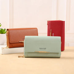 Women's Multi-function PU Shoulder Bag Large Capacity Tote Clutch Bags