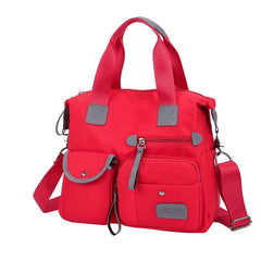 Women's Multi-pockets Shoulder Bag Large Capacity Handbag
