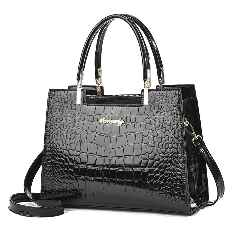 Patent Leather Glossy Women's Handbag