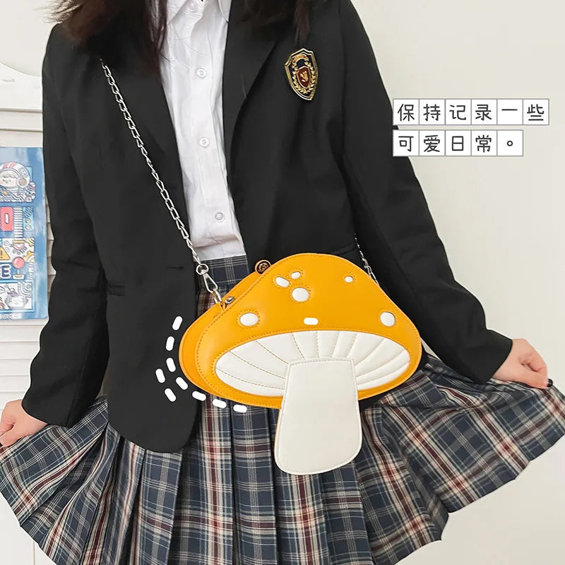 Creative Mushroom Women's Tide Messenger Bag