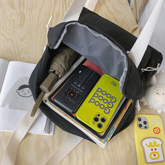 Women's Nylon Backpack Handbag School Bag Teen Girls Shoulder Bag