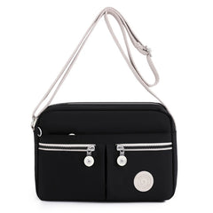 Women's Nylon Shoulder Bag Waterproof Crossbody Bag Large Capacity