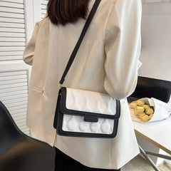 Women's One-shoulder Small Square Bag Western Style Messenger Bag