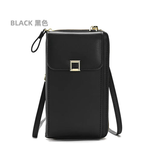 Women's Crossbody Phone Bag Small PU Leather Purse