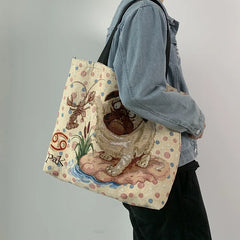 Women's Retro Stylish Painting Shoulder Bag