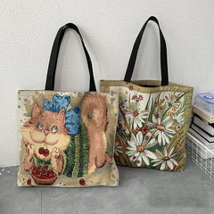 Women's Retro Stylish Painting Shoulder Bag