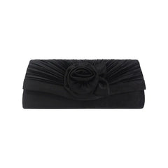 Women's Satin Clutch Bag Evening Party Bridal Handbag Purse