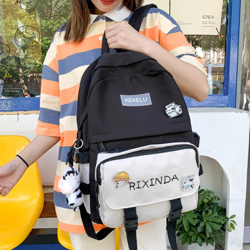 Women's Anti Theft School Backpack Waterproof Travel Bagpack
