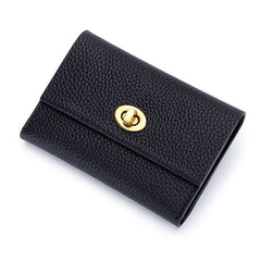 Women's Cowhide Card Wallet Multi-functional Leather Purse