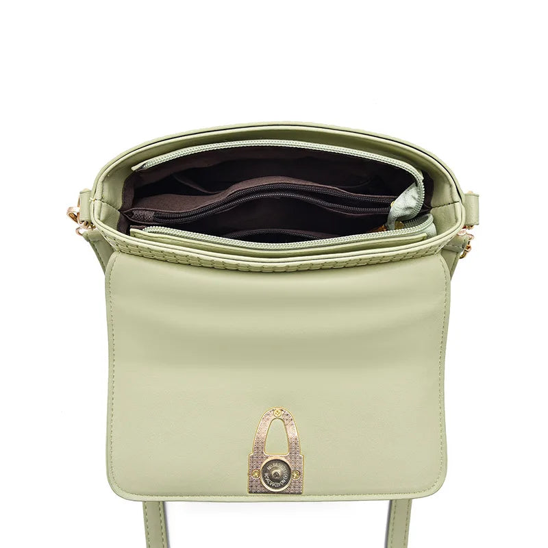 Women's Shoulder Bag Portable Small Messenger Bag Retro Pouch Bag