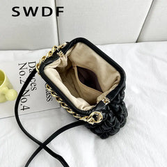 Women's Shoulder Bag Chain Small Crossbody Bags Female Single Side Handbags