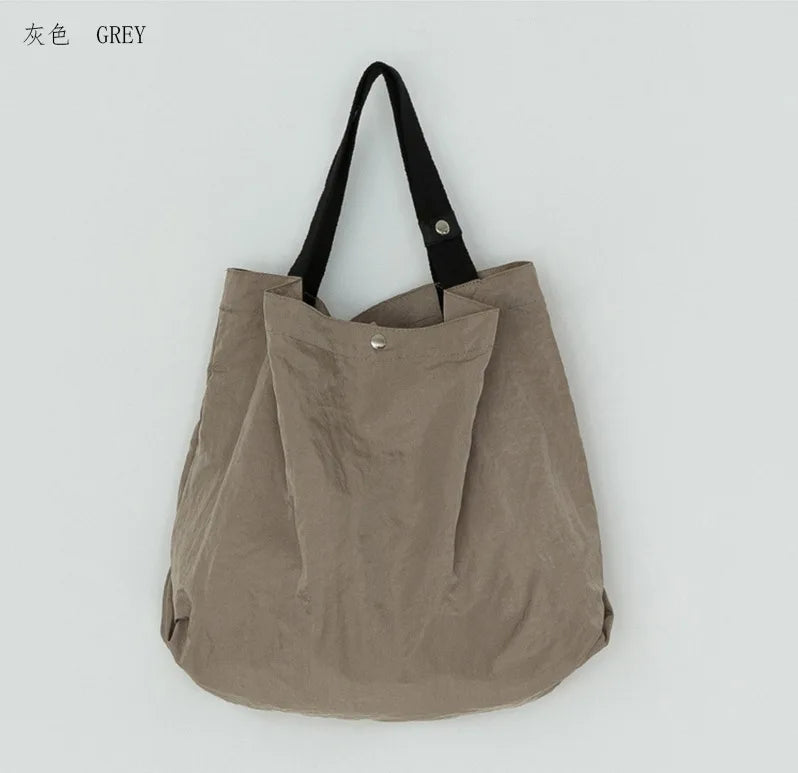 Canvas Crossbody Bag Large Capacity School Handbag