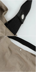 Canvas Crossbody Bag Large Capacity School Handbag