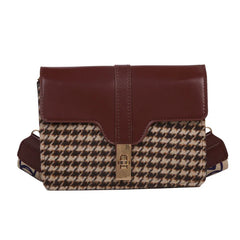 Women's Small Square Shoulder Bag Crossbody Messenger Handbag