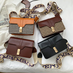 Women's Small Square Shoulder Bag Crossbody Messenger Handbag