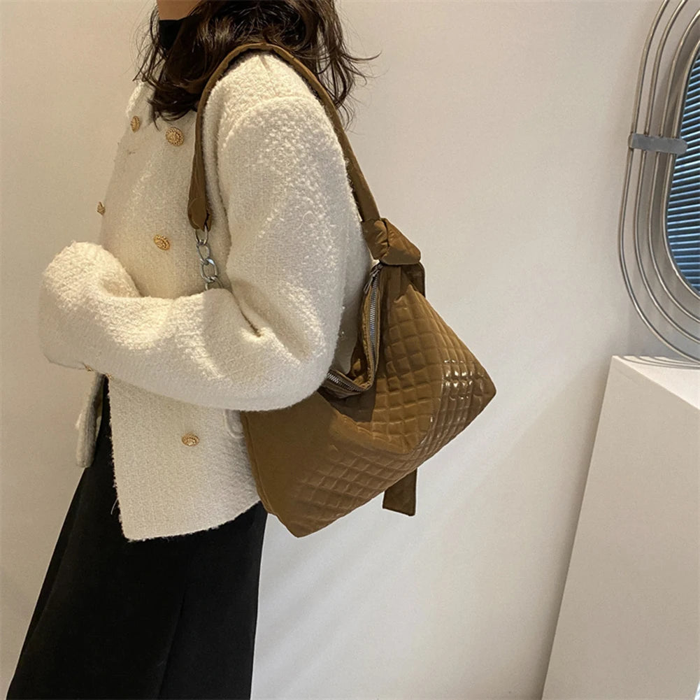 Women's Shoulder Bag Diamond Lattice Casual Female Messenger Bags