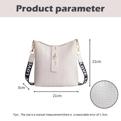Canvas Casual Tote Shoulder Bag Zipper Crossbody Handbag