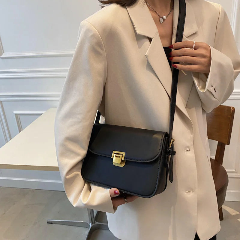 Women's Envelope Messenger Bag Vintage Preppy Style Female Handbag