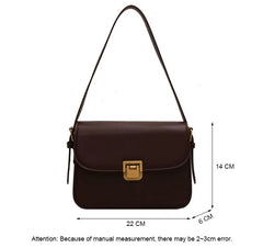 Vintage Envelope Bag High Briefcase Women's Shoulder Bag