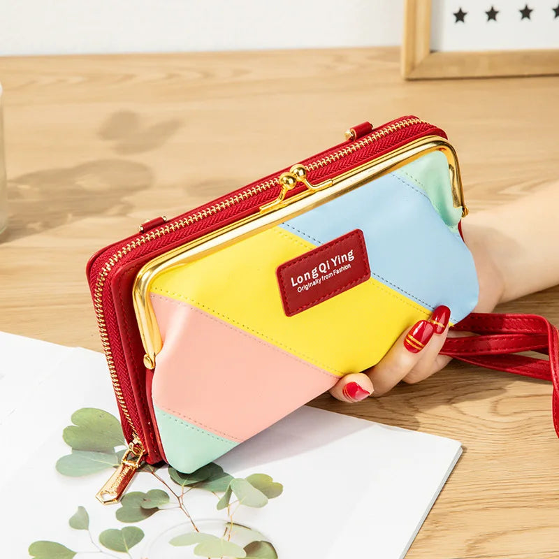 Women's Shoulder Bag Wallet Messenger Bag Multi-function Phone Bag