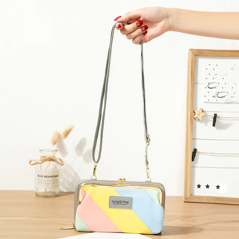 Women's Shoulder Bag Wallet Messenger Bag Multi-function Phone Bag