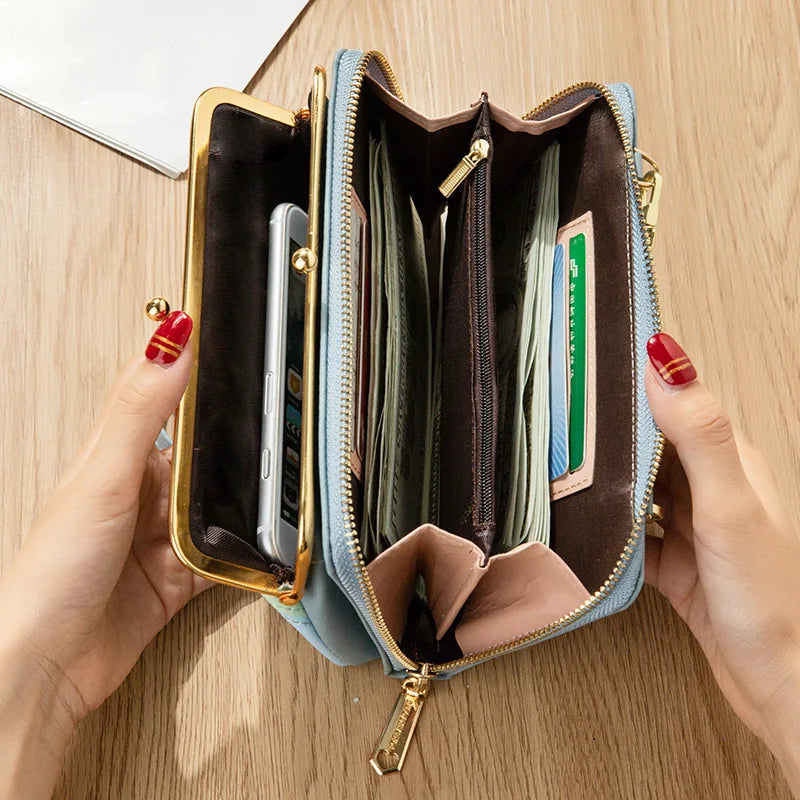 Women's Shoulder Bag Wallet Messenger Bag Multi-function Phone Bag