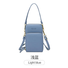 Women's Mini Messenger Bag PU Multi-function Phone Bags