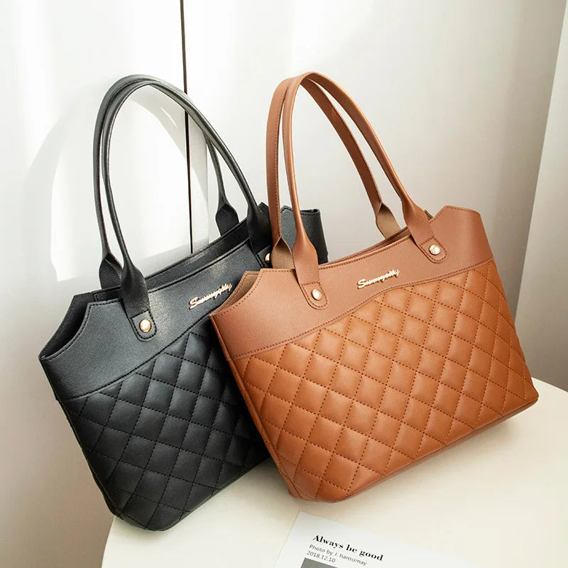 Women's Large Capacity Shoulder Bag Casual Tote Work Handbag