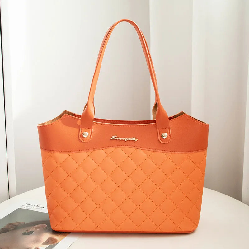 Women's Large Capacity Shoulder Bag Casual Tote Work Handbag