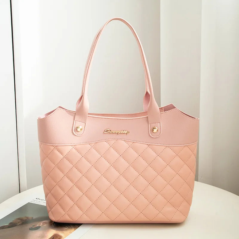 Women's Large Capacity Shoulder Bag Casual Tote Work Handbag