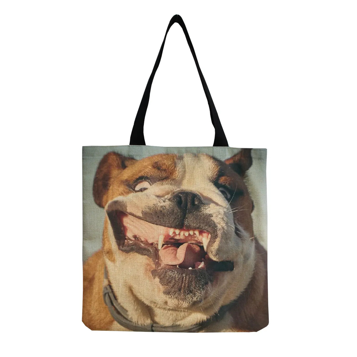 Large Capacity Women's Dog Print Shoulder Bag