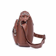 Women's Shoulder Bag Large Capacity Leather Crossbody Bag