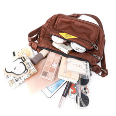 Women's Shoulder Bag Large Capacity Leather Crossbody Bag