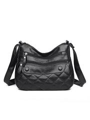 Women's Vintage Sling Bag PU Leather Crossbody Pack