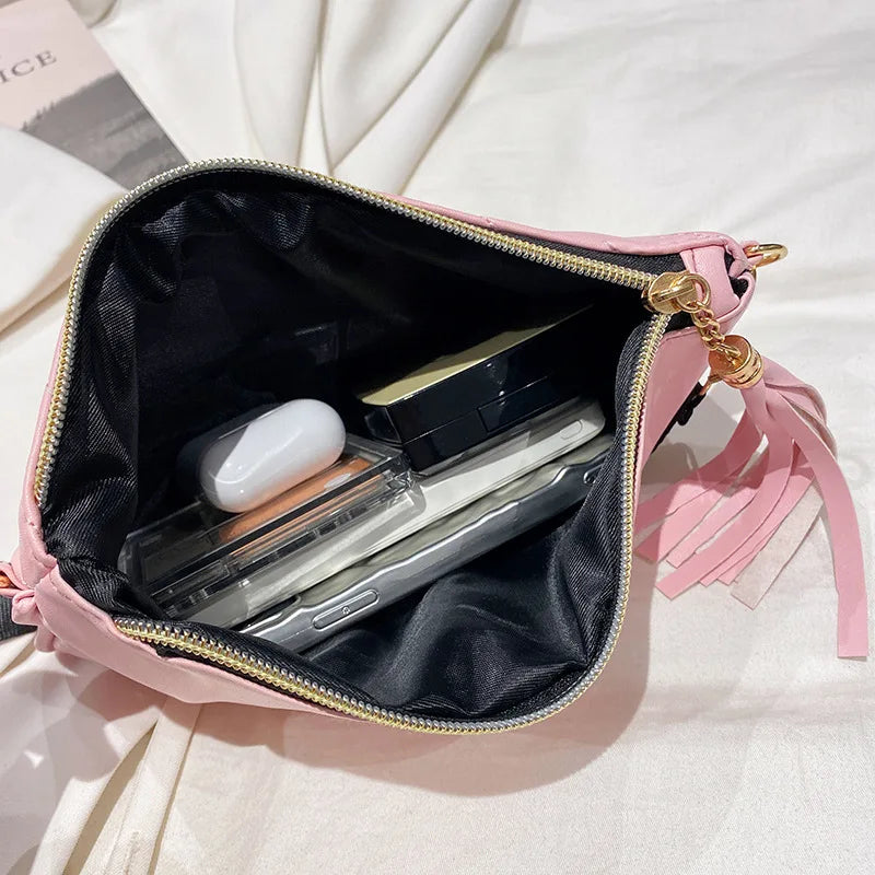 Embroidered Clutch Small Bag Chain Crossbody Purse Wallet