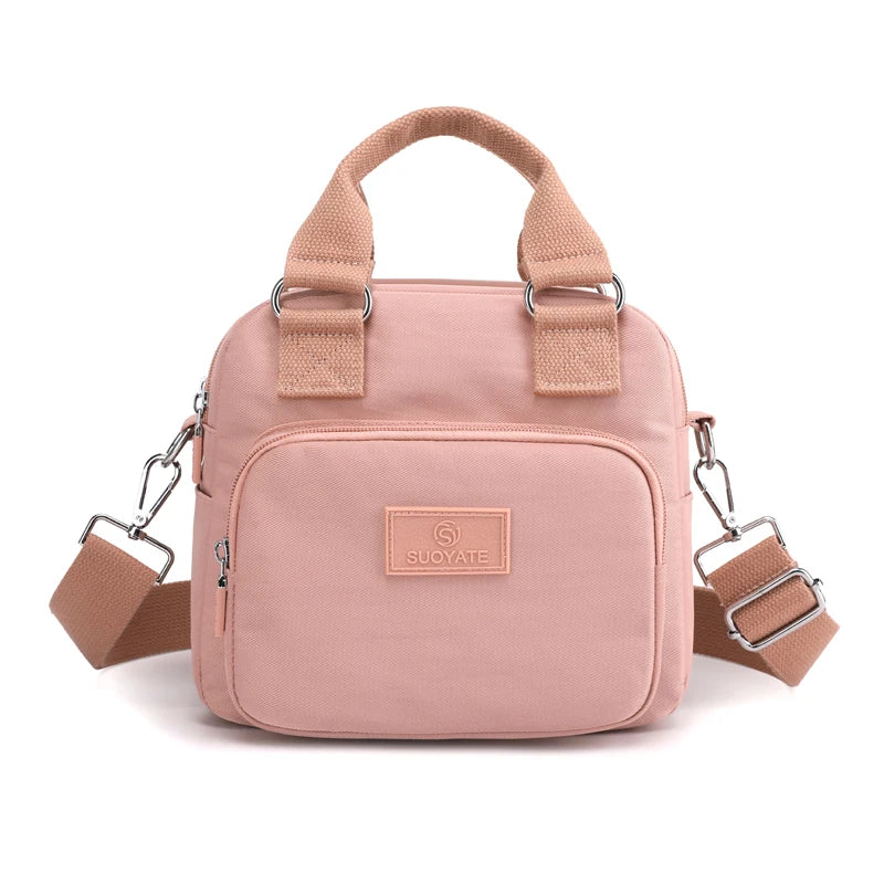 Nylon Shoulder Bag Large Capacity Crossbody Tote